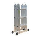 ESCALERA MULTIPROPOSITO ALUMINIO 150KG 4X3 12 ESCALONES MIRLO JZ906-3F