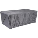 Cobertor Para Mesa Xl Rectangular 230X110X75 Cm Poliester Gris