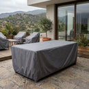 Cobertor Para Mesa Xl Rectangular 230X110X75 Cm Poliester Gris