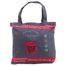 Cobertor Para Mesa Redonda 127X127X80 Cm Poliester Gris