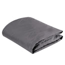 Cobertor Para Mesa Redonda 127X127X80 Cm Poliester Gris