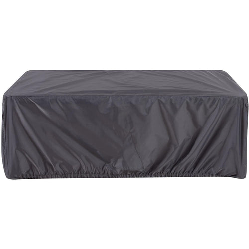 Cobertor Para Mesa De Centro Rectangular 125X75X45 Cm Poliester Gris