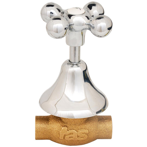 Llave De Paso 1/2" So Laton