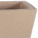Macetero Grafiato De Plastico 34X43 Cm Arena