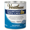 Barniz Poliuretano Triple Capa Base Agua 946ml Transparente Satinado - Varathane