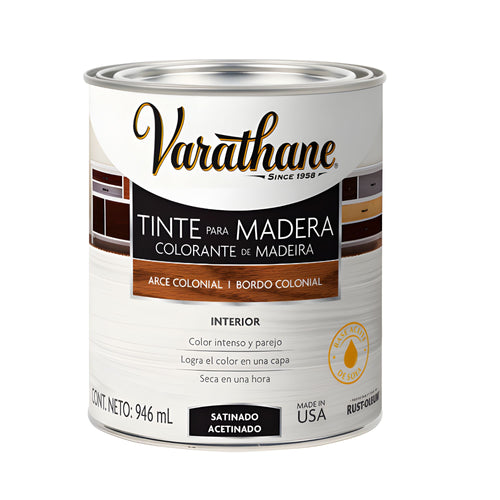Tinte para Madera Satinado 946ml Arce Colonial - Varathane