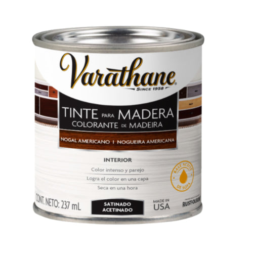 Tinte para Madera Satinado 946ml Nogal Americano - Varathane