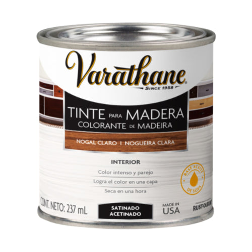 Tinte para Madera Satinado 946ml Nogal Claro - Varathane