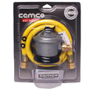 Kit Regulador Gas Licuado 3/ 8" Con Manguera 100 Cm Conector He