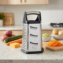 Rallador De 5 Caras 13 Cm Acero Inoxidable Gris