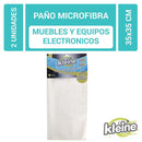Set De 2 Paños De Microfibra Para Muebles 35X35 Cm