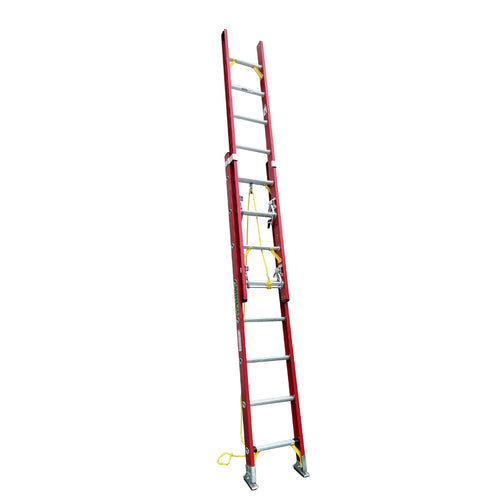 ESCALERA TELESCOPICA FIBRA DE VIDRIO 150KG 16 ESCALONES MIRLO XG-127D2×8