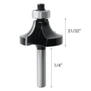 Fresa 6,35X31,8X57 Mm