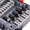 Kit De Puntas Y Dados 36 Piezas