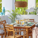 Lampara Colgante Nido Ratan Cafe
