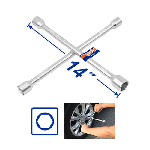 LLAVE DE CRUZ PARA AUTO 17-23MM 14