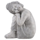 Buda Durmiendo Gris 48X40 Cm