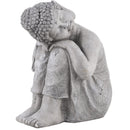 Buda Durmiendo Gris 48X40 Cm