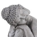 Buda Durmiendo Gris 48X40 Cm