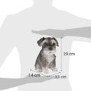 Figura Perro Gris 20X14 Cm
