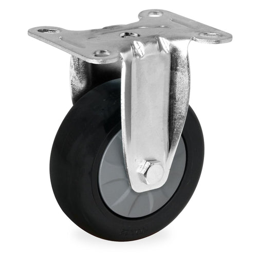 Z03 PU Rueda Fija Base Plana 125mm - Supo