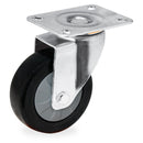Z03 PU Rueda Giratoria Base Plana 125mm - Supo