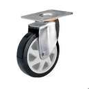 Z05 PU Rueda Giratoria Base Plana 150mm - Supo