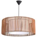Lampara Colgante Catalina Mimbre Cafe