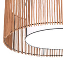 Lampara Colgante Catalina Mimbre Cafe
