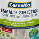 Esmalte Sintetico 0.25 Galon(Es) Semibrillante Gris Perla