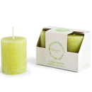 Set De Velas Verbena Fresias 2 Unidades Verde Claro