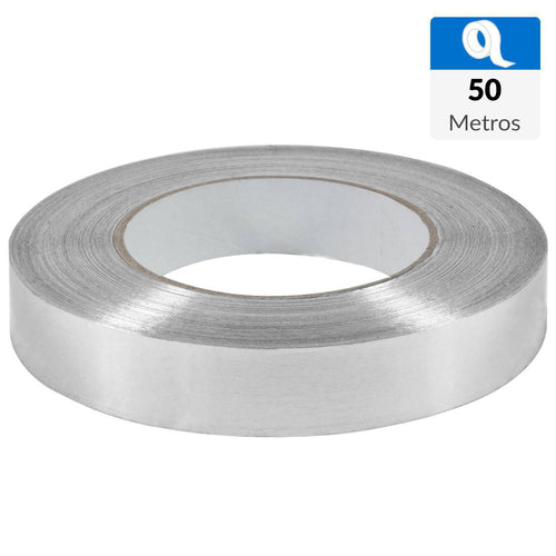 Cinta Aluminio Adhesiva 25 Mm 50 M