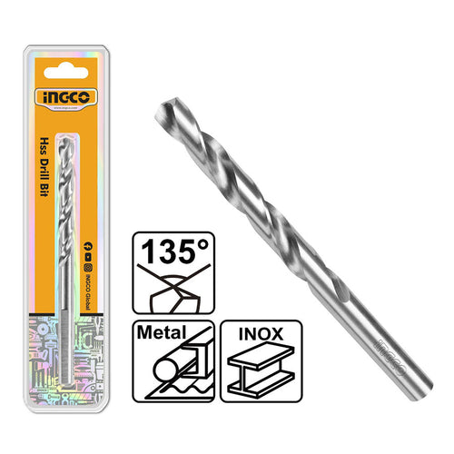 Broca Metal Hss M2 Industrial 8Mm Ingco Dbt11300801