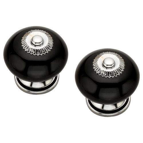 Set De Perillas Porcelana 40 Mm 2 Unidades Begro