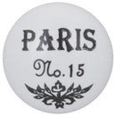 Set De Perillas Paris Porcelana 40 Mm 2 Unidades