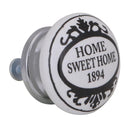 Set De Perillas Home Porcelana 40 Mm 2 Unidades