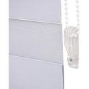 Cortina Roller Duo Black Out Blanco