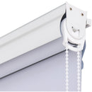 Cortina Roller Duo Black Out Blanco