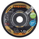 Disco De Corte Xt10 Topline Iii 125X1,0X22,23Mm 5" Rhodius 206163