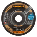 Disco De Corte Xt38 Proline Ii 115X1,0X22,23Mm 4 1/2" Rhodius 204619