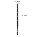 Broca Para Concreto 9X152 Mm V-Hex