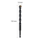 Broca Para Concreto 14X152 Mm V-Hex