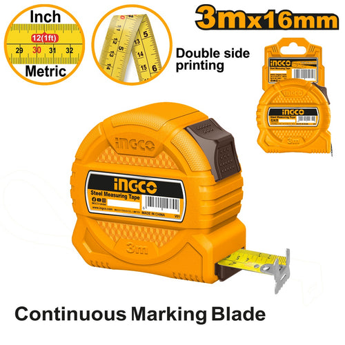 HUINCHA METRICA 16MMX3M INGCO HSMT39316