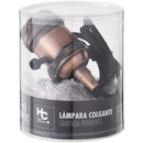 Lampara Soquete Decorativa Metal Rosa
