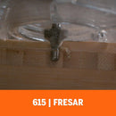 Fresa Redondeo Esquinas 1/8"