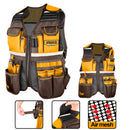 CHALECO PORTA HERRAMIENTAS 3KG 17 BOLSILLOS INGCO HTVT09028