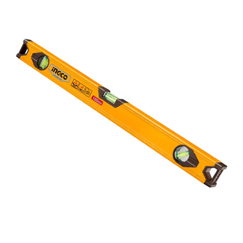 NIVEL DE 3 BURBUJAS 100CM INGCO HSL18100