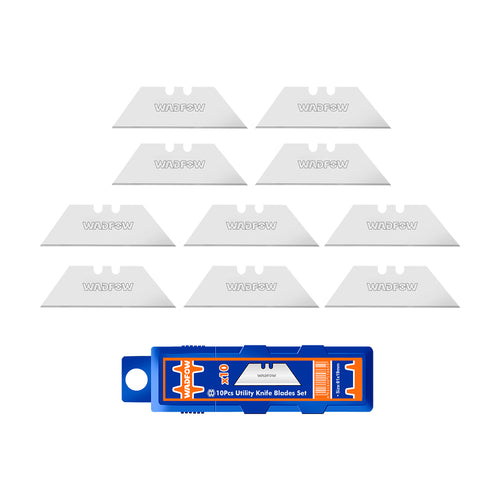 SET HOJAS CUCHILLO CARTONERO 10 PIEZAS 61X19MM WADFOW WMK1K61
