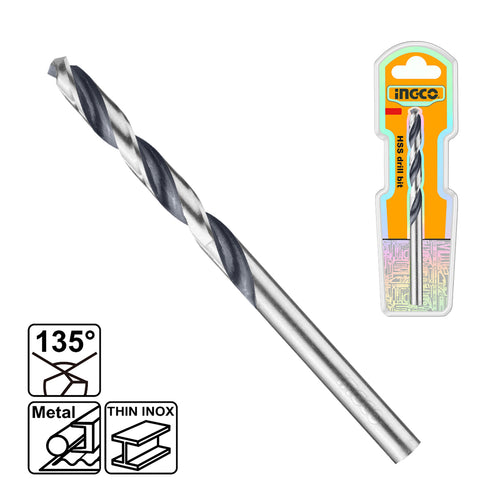 Broca Para Metal Hss 5Mm Ingco Dbt1200504