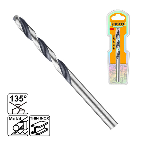 Broca Para Metal Hss 8Mm Ingco Dbt1200804